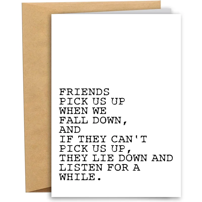 Friends Pick Us Up Card for Your Best Friend