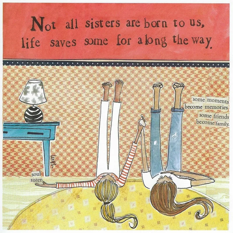 Soul Sister Card for the Friend Who Became Family