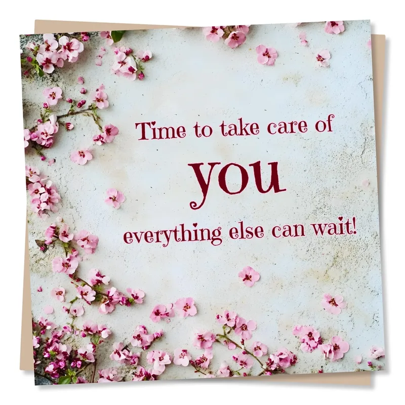 Take Care of You Card for Someone Recovering
