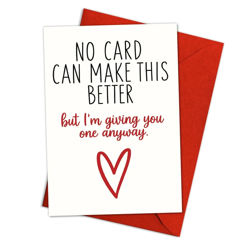 Make It Up to You Card - No Card Can Make This Better