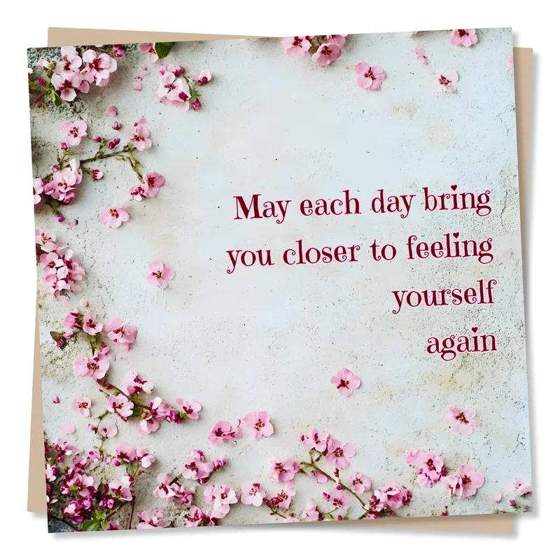 May Each Day Bring Card for Recovery and Hope