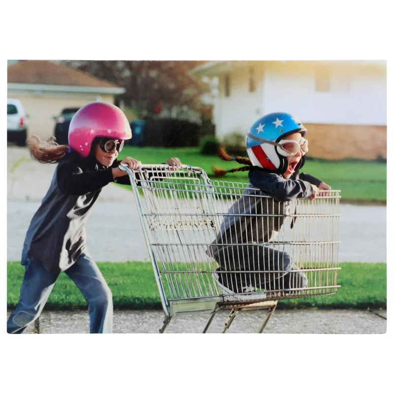 Kids Shopping Cart Friendship Card for Best Friends Who Love Chaos