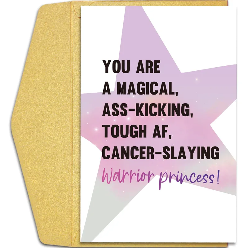 Warrior Princess Card for a Brave Fighter in Your Life