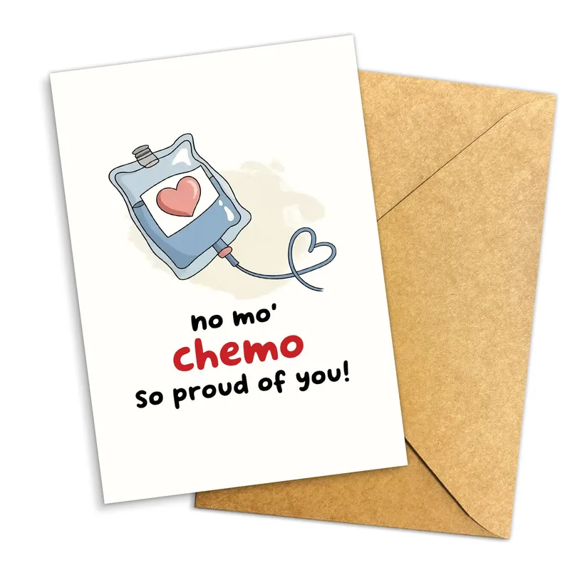 End of Chemo Card: a bright message for a big milestone