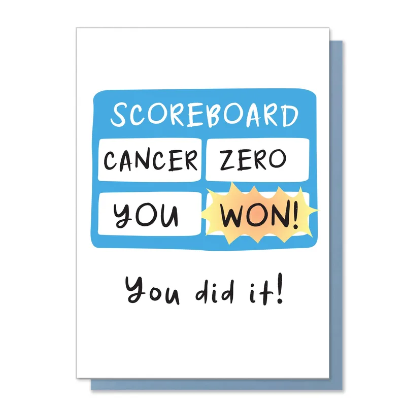 Cancer Victory Card: A Scoreboard That Says It All