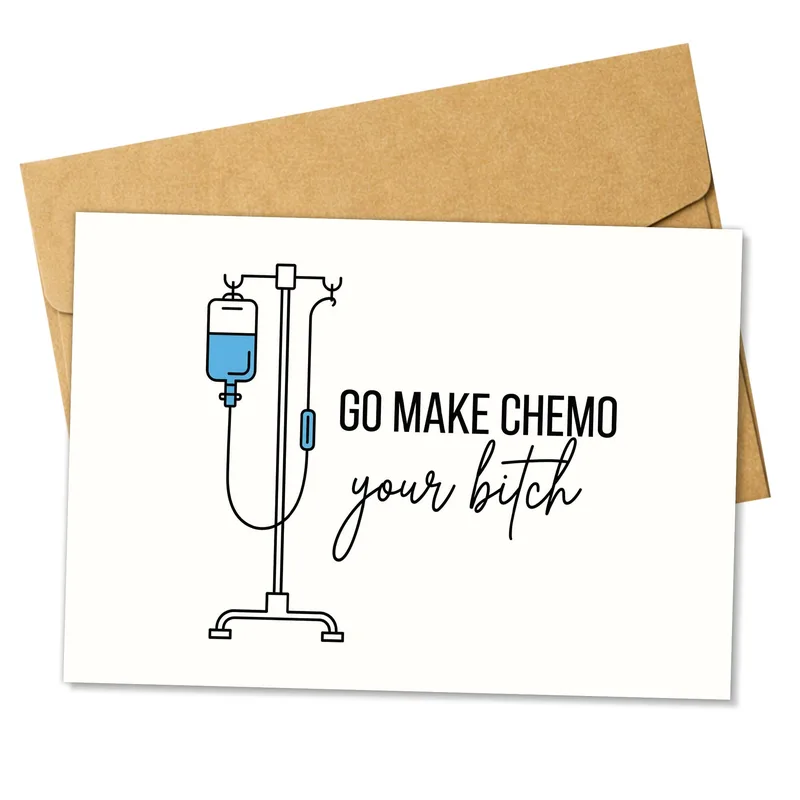 Chemotherapy Friend Card: A Bold Little Nudge