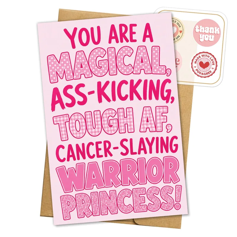 You Are A Magical Ass-kicking Card for a Warrior