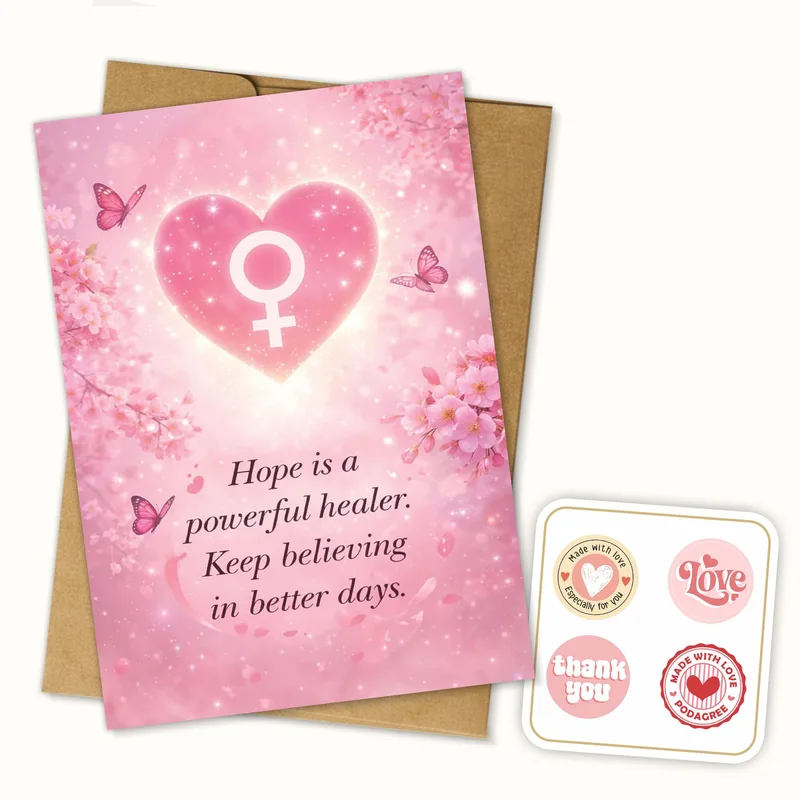 Hope Healer Card for Someone Going Through Cancer Treatment