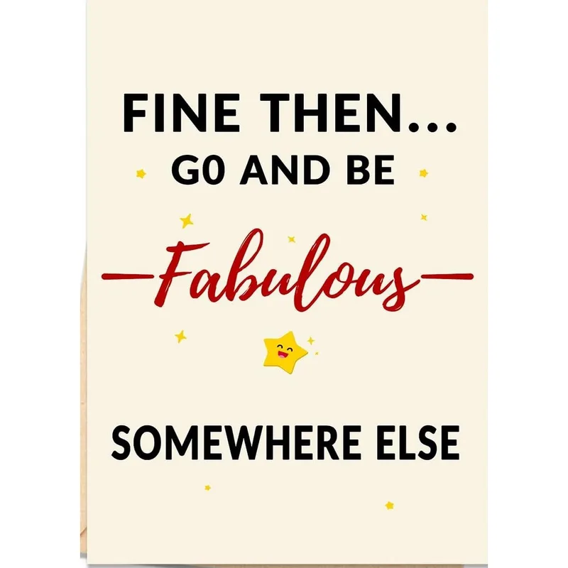 Fabulous Somewhere Else Card for a Coworker Leaving
