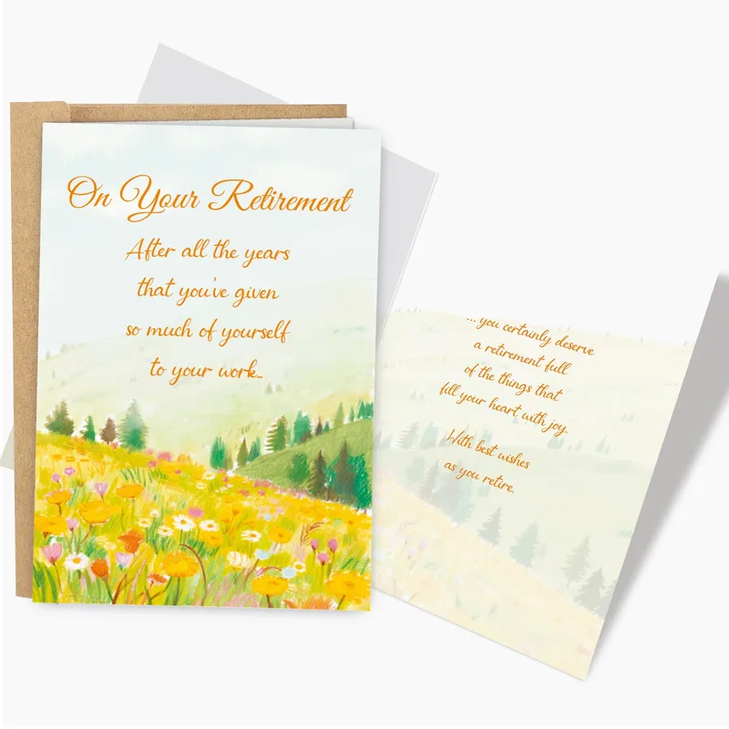 On Your Retirement After Card for a Coworker Leaving
