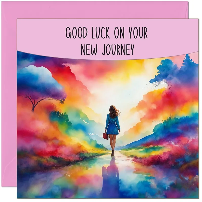 New Journey Card for a Fresh Start Ahead