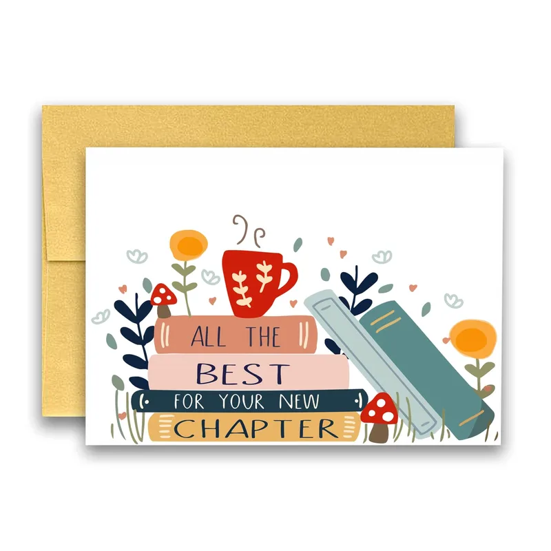 All the Best Card for Your New Chapter Ahead