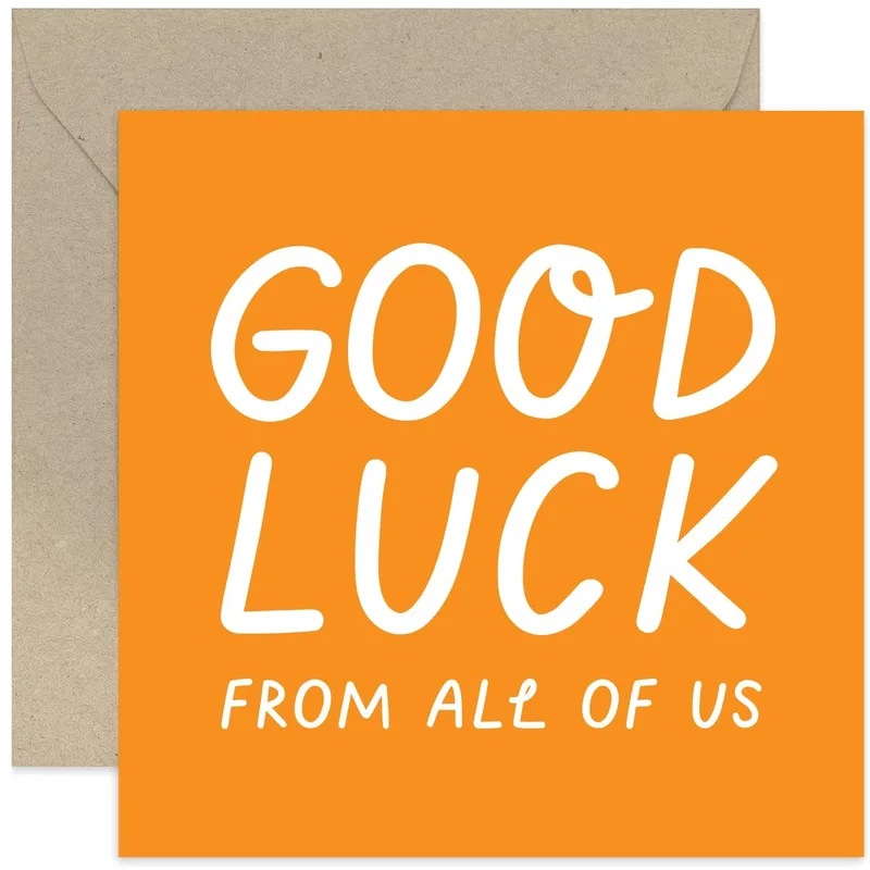 Good Luck From All Card for a Colleague Starting Something New