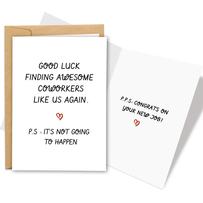 Good Luck Finding Awesome Card for Your Coworker Leaving