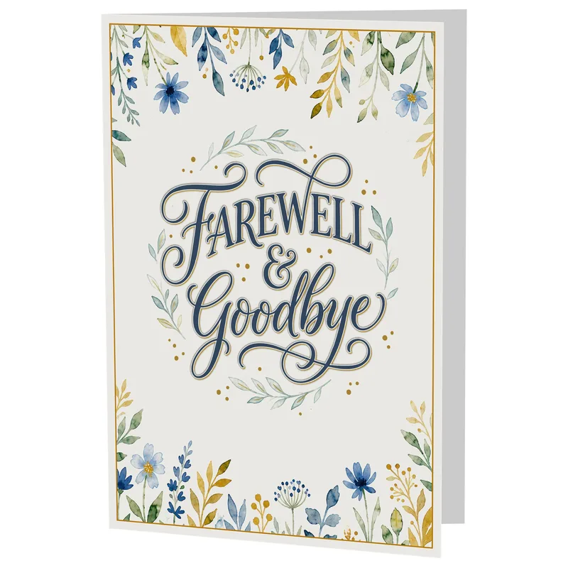 Farewell & Goodbye Card for a Coworker Leaving
