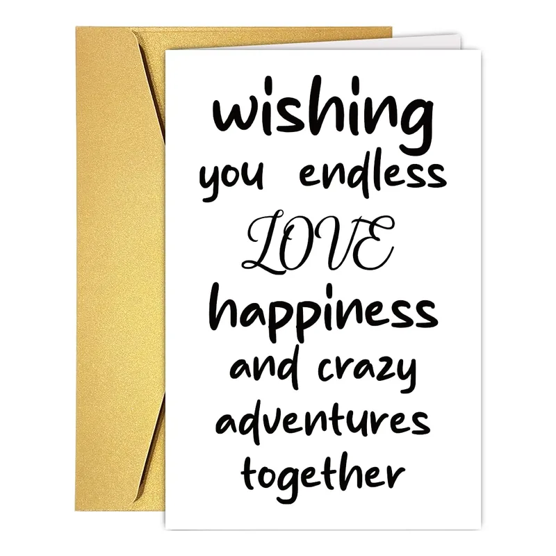 Endless Love Card: A Wish for Happiness and Adventure
