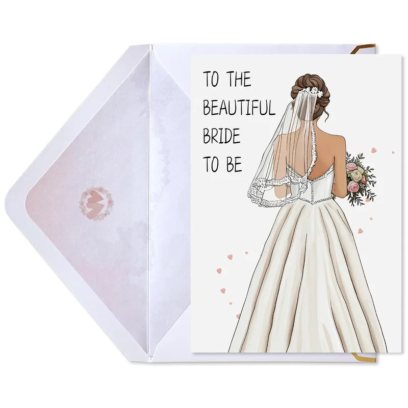 To The Beautiful Card for the Bride to Be