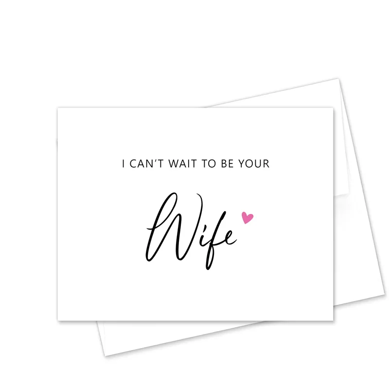 Engagement Wife Card for Your Future Spouse