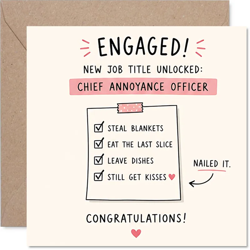 Chief Annoyance Officer Card – Greeting Card in natural