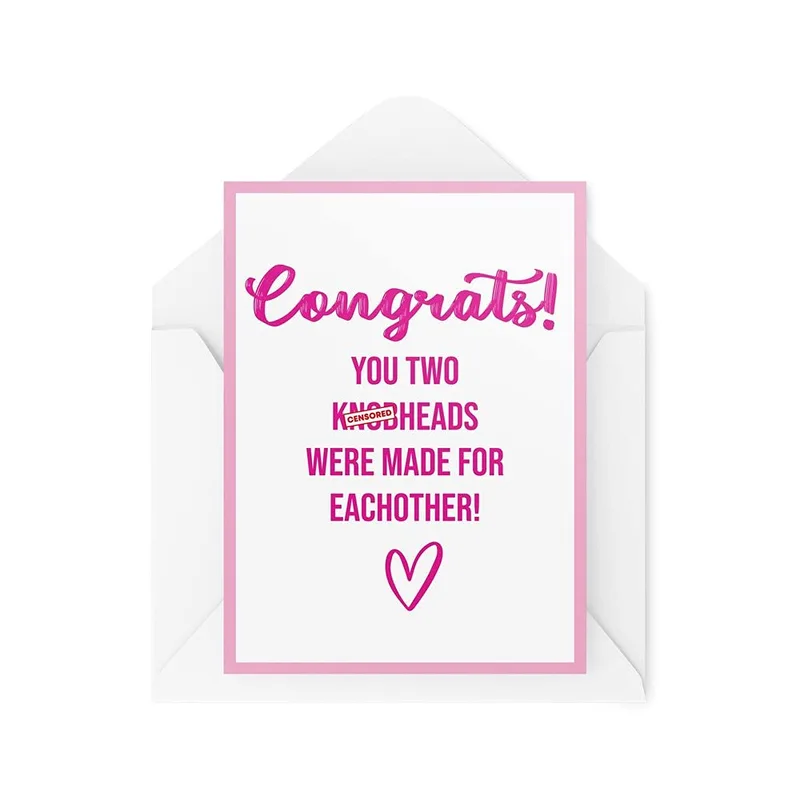 Made for Each Other Card for the Couple Who Banter