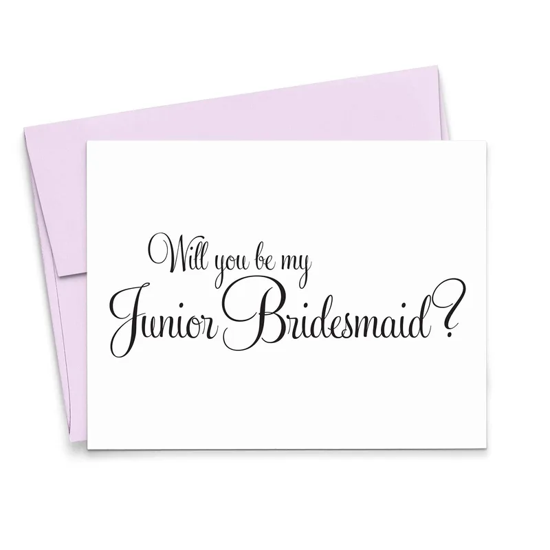 Envelope Minimal Script Wedding Card – Greeting Card in natural