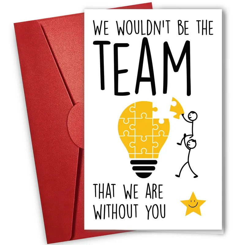 Team Appreciation Card for a Boss Who Holds It Together