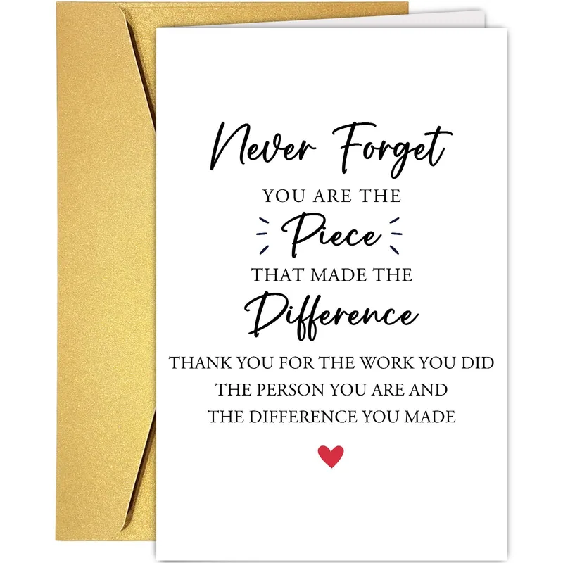 Employee Appreciation Card