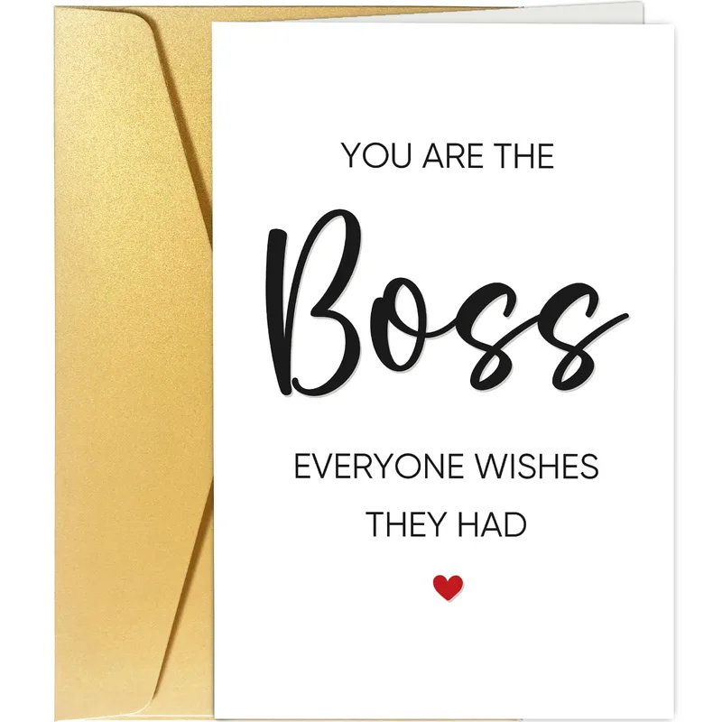 You Are the Boss Card for the Best Boss You Know