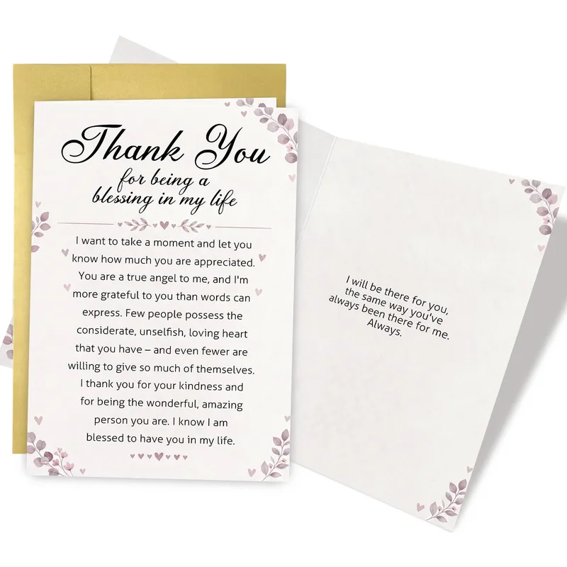 Grateful Friend Card: A Warm Thank You for Someone Special