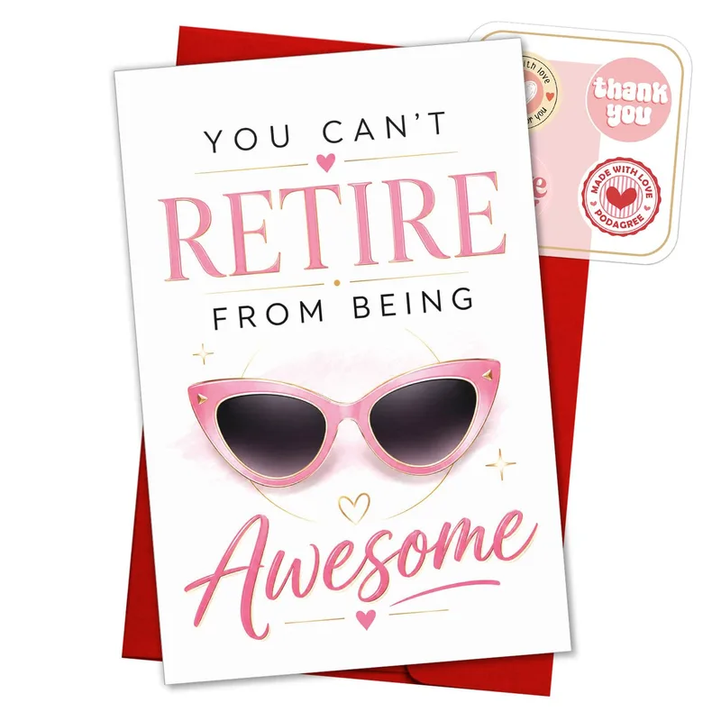 Retirement Awesome Card: You Can’t Retire From Being Awesome