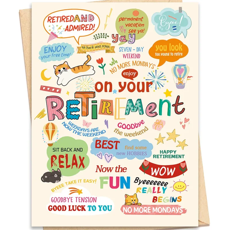 Retired And Admired permanent Card for Your Coworker