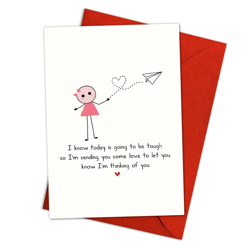 Tough Day Card for Friend Sending Love When Times Are Hard