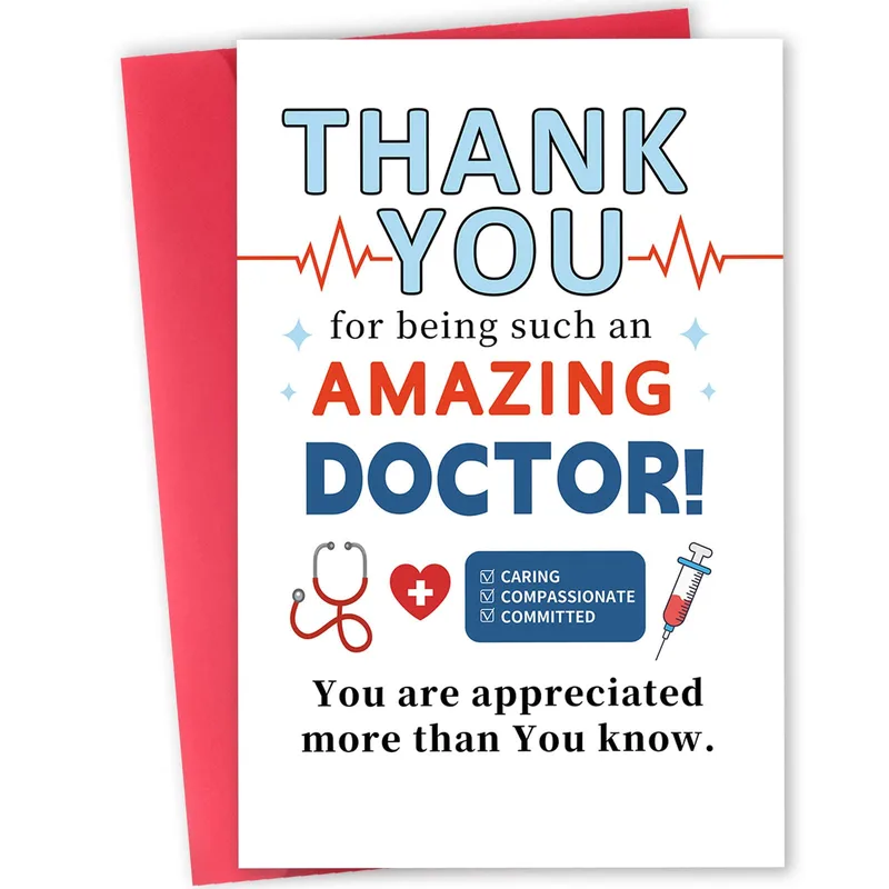 Amazing Doctor Card: A Thank You for Your Care