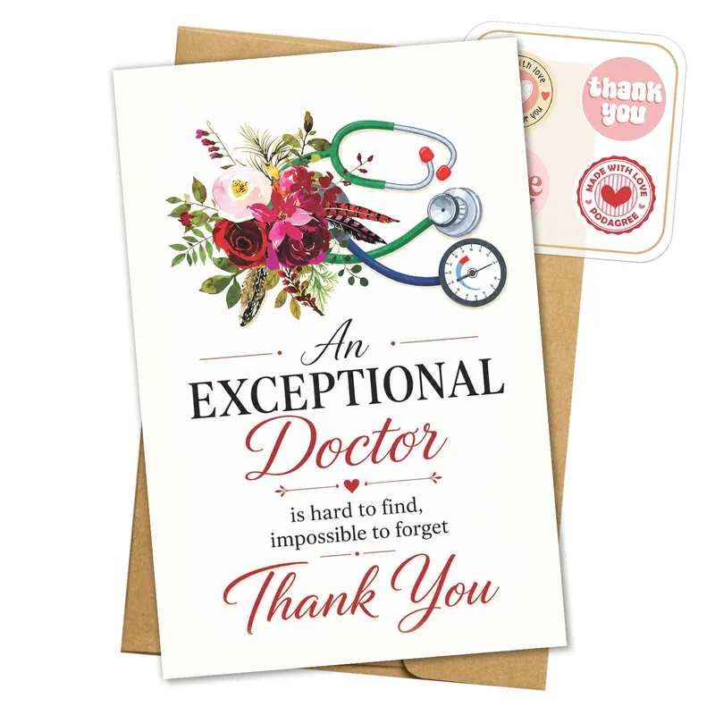 An Exceptional Doctor Card for Your Physician Thank You