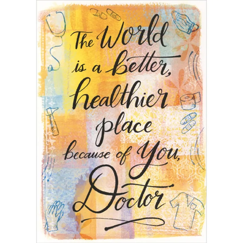 Healthier Place Doctor Card: A Thank You for Medical Care
