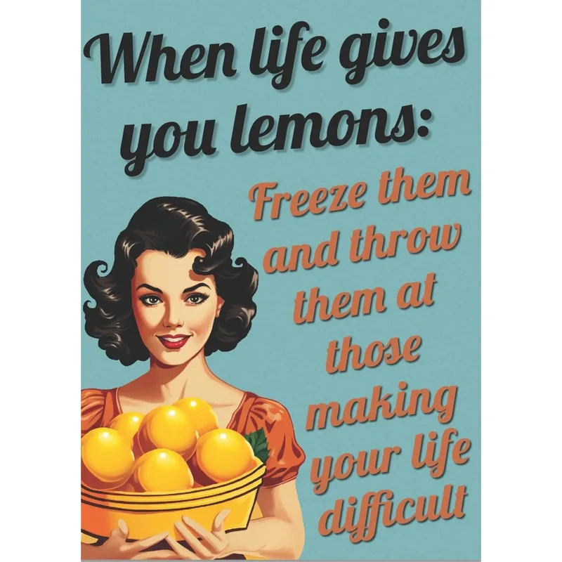 Life Gives You Lemons Card: A Playful Way to Cheer Someone On