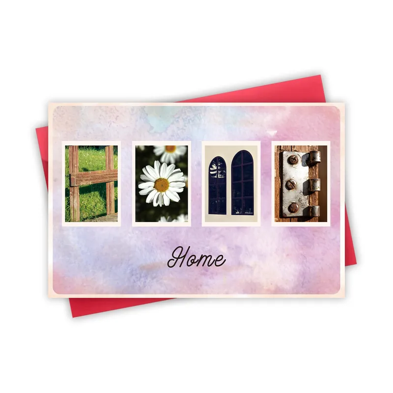 Home Sweet Home Card for New Homeowners and Housewarmings