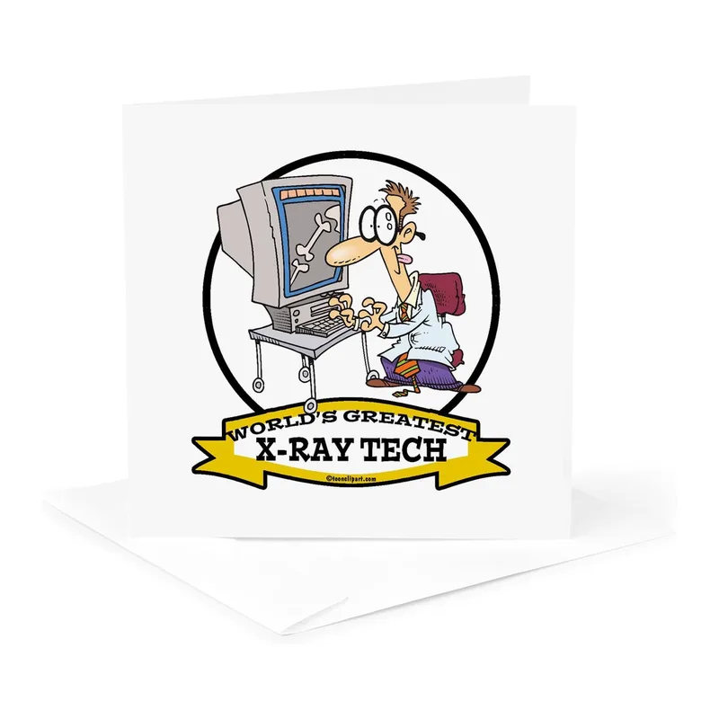 X-Ray Tech Card for the World's Greatest Tech