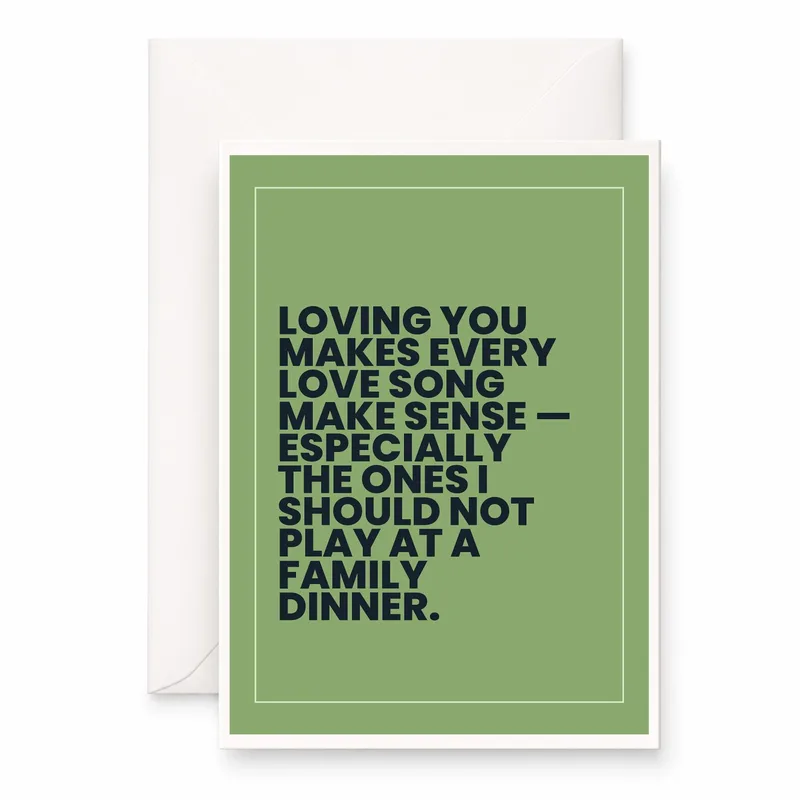 Green Bold Love Card for Boyfriend Retirement Humor