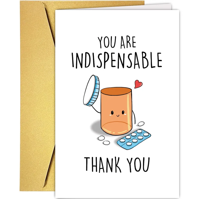 Pharmacist Thank You Card: You Are Indispensable