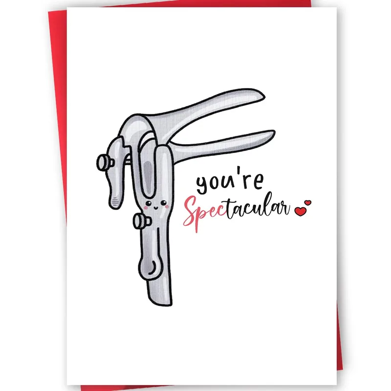 Speculum Joke Card: A Spectacular Thank You for Healthcare Heroes