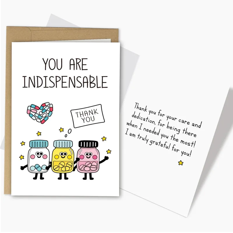 Indispensable Nurse Card: Thank You for Your Care