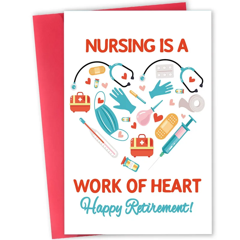 Retired Nurse Card: A Heartfelt Retirement Wish