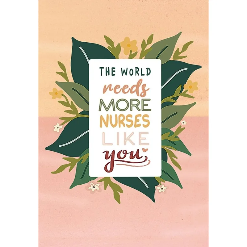 Nurses Like You Card: A Thank You Built on Leaves