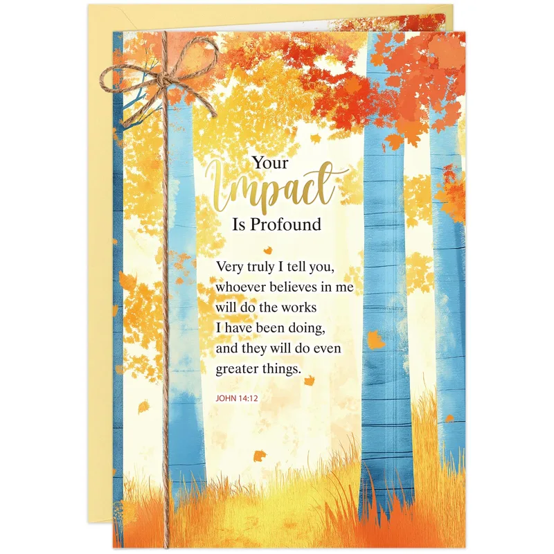 Faith Encouragement Card: Your Impact Is Profound