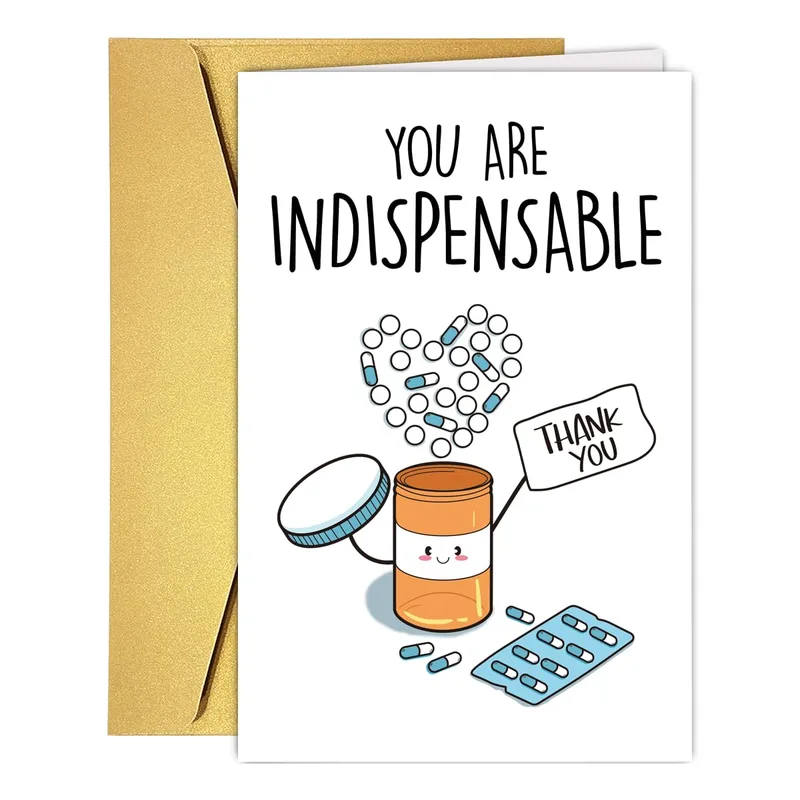 Indispensable Thank You Card for Medical Helpers