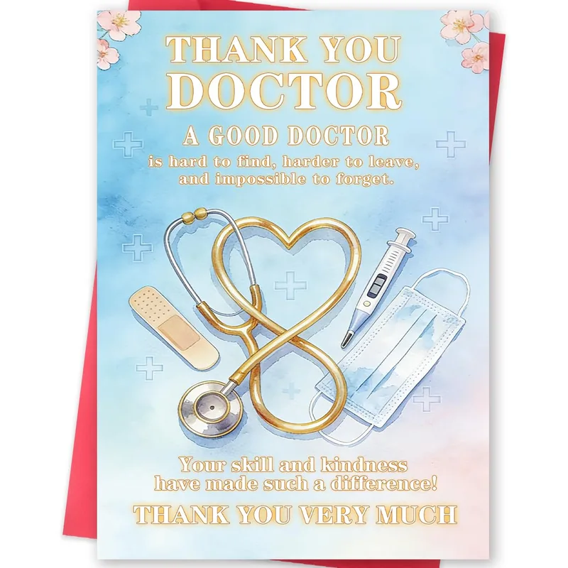 Good Doctor Thank You Card for Your Physician