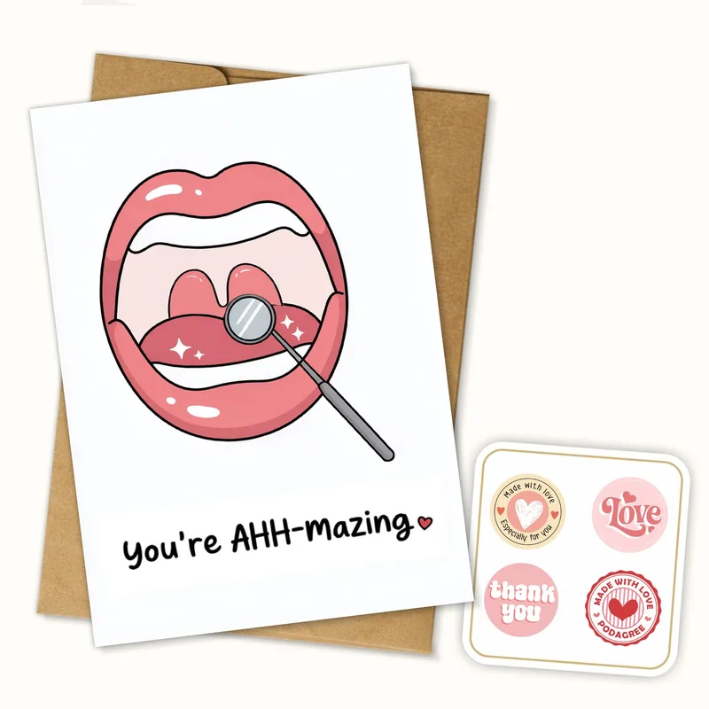Dentist Appreciation Card: You're AHH-mazing