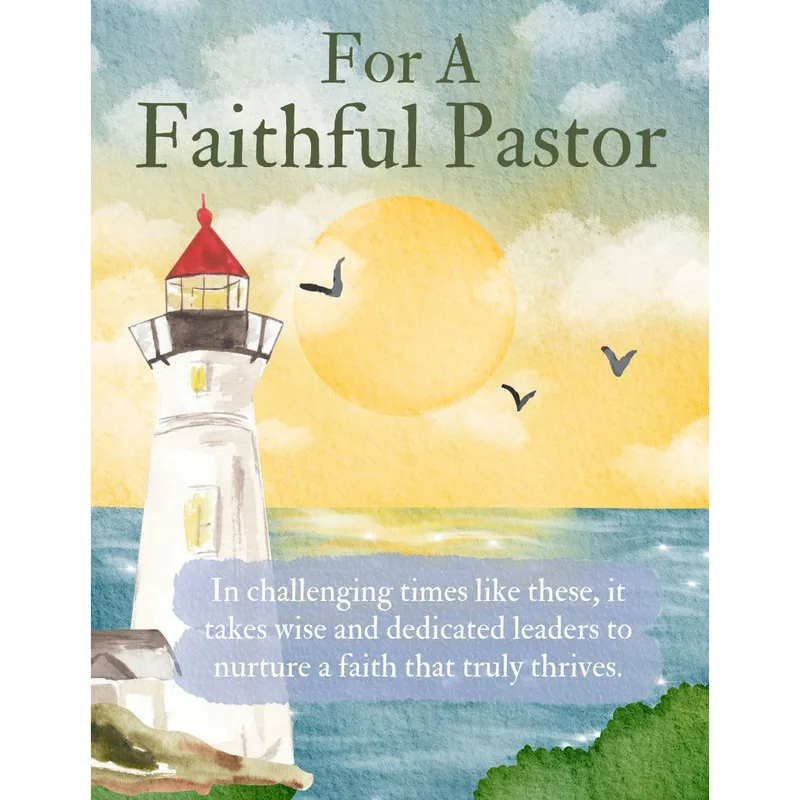 Faithful Pastor Card for Thanking Your Shepherd
