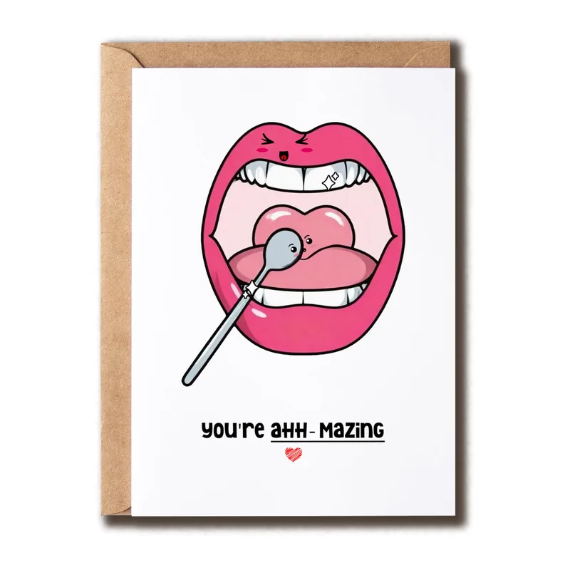 Amazing Dentist Card: You're aHH-MAZING Dental Greeting Card